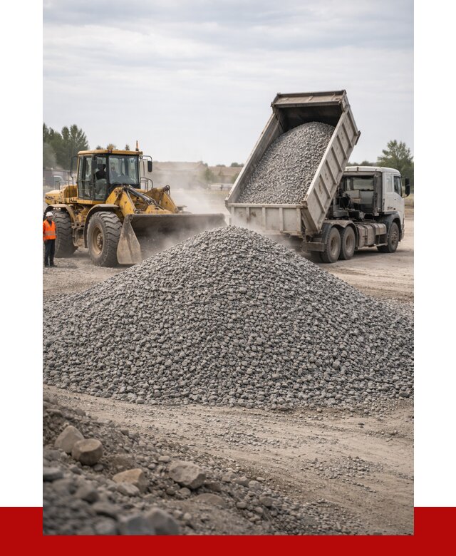 Купить щебень с доставкой в Ростове-на-Дону от 2607 руб. | ПРОНЕРУДРст