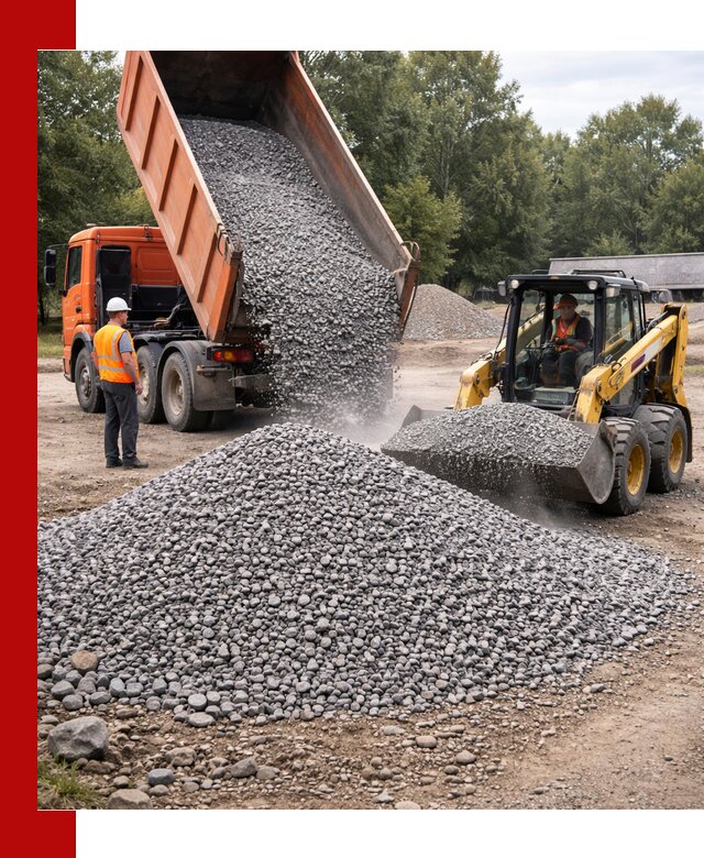 Купить гранитный щебень фракции 5–10 в Ростове-на-Дону с доставкой