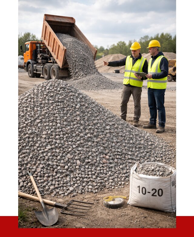 Гранитный щебень фракция 10-20 в Ростове-на-Дону от 4380 руб.|ПРОНЕРУДРст