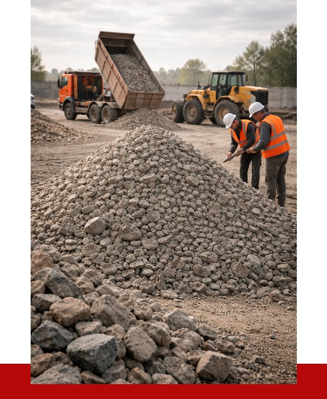 Гранитный щебень фракция 40-70 в Ростове-на-Дону от 2607 руб ПРОНЕРУДРст