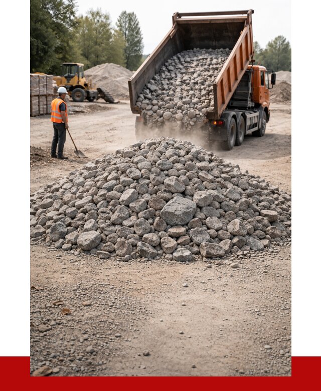 Гранитный щебень фракция 70-150 в Ростове-на-Дону от 1721 | ПРОНЕРУДРст