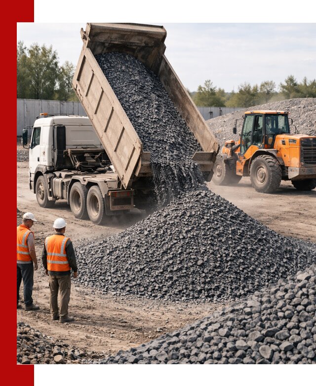 Доставка и продажа щебня габбро-диабаза в Ростове-на-Дону
