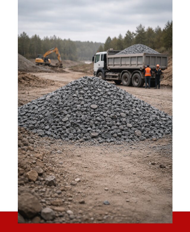 Щебень габбро диабаз фракция 40-70 в Ростове-на-Дону от 2294 р-ПРОНЕРУДРст