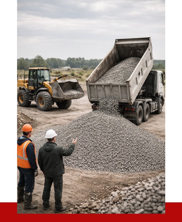гравийный щебень фракция 3-10 в Ростове-на-Дону от 3337 р. ПРОНЕРУДРст