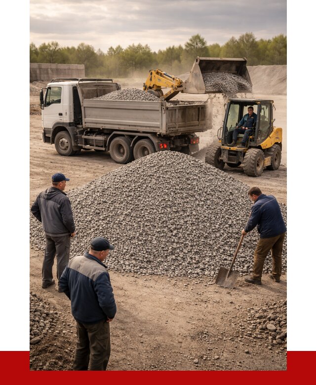 Гравийный щебень фракция 5-20 в Ростове-на-Дону от 2503 р. ПРОНЕРУДРст