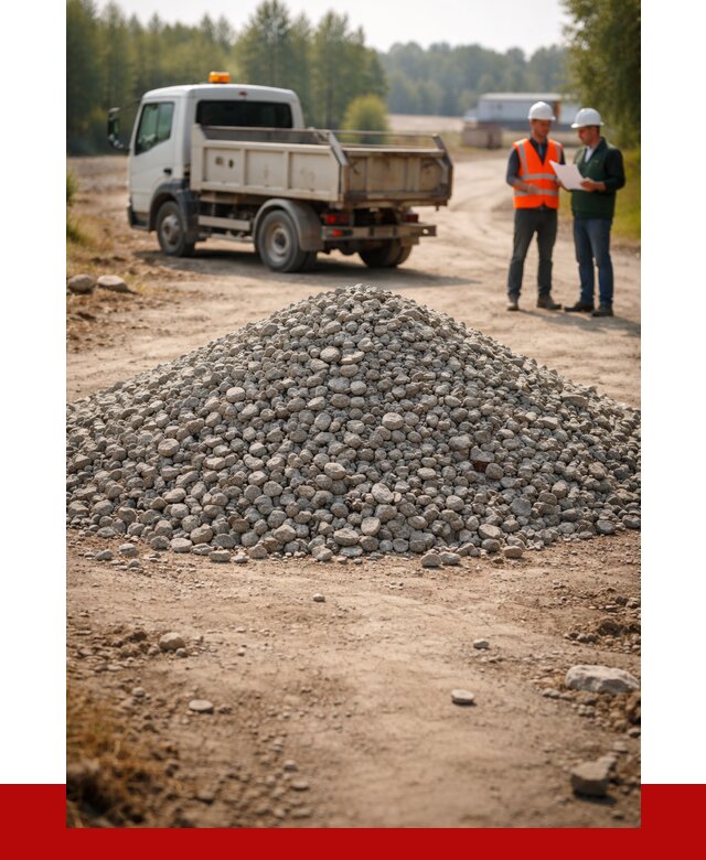 Гравийный щебень фракция 20-40 в Ростове-на-Дону от 1251 р. | ПРОНЕРУДРст
