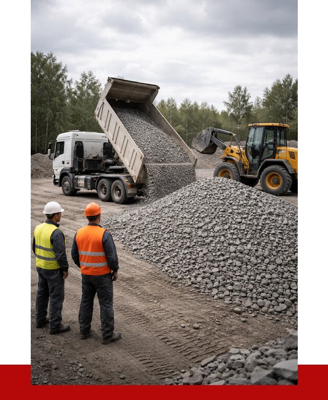 Гравийный щебень фракция 40-70 в Ростове-на-Дону от 9908р | ПРОНЕРУДРст