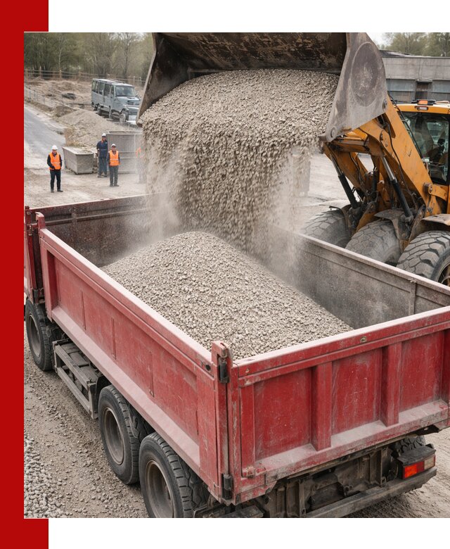 Купить известняковый щебень фракции 0-5 с доставкой в Ростове-на-Дону