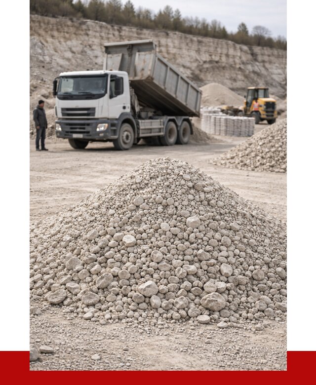 Известняковый щебень фракция 5-20 в Ростове-на-Дону, 4380 р. ПРОНЕРУДРст