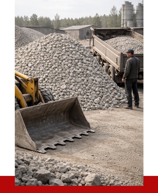 Известняковый щебень фракция 40-70 в Ростове-на-Дону от 4380 р. | ПРОНЕРУДРст