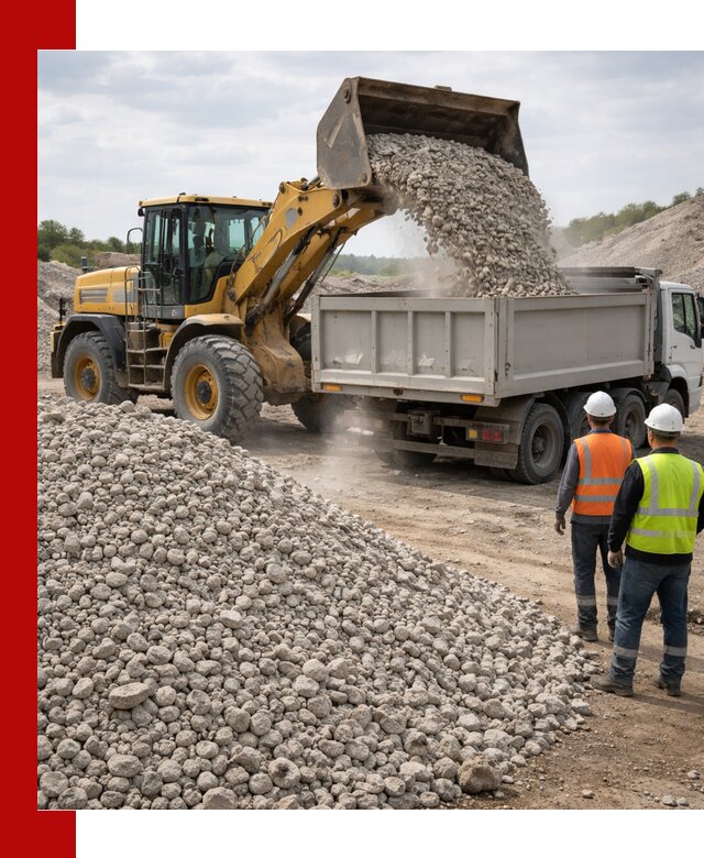 Доломитовый щебень фракция 40–71 доставка и продажа в Ростове-на-Дону