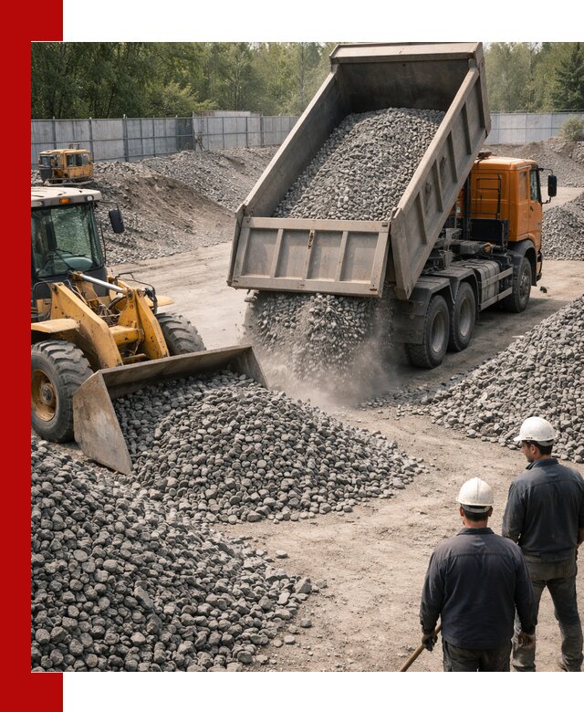 Шлаковый щебень фракция 20-40 доставка и продажа в Ростове-на-Дону