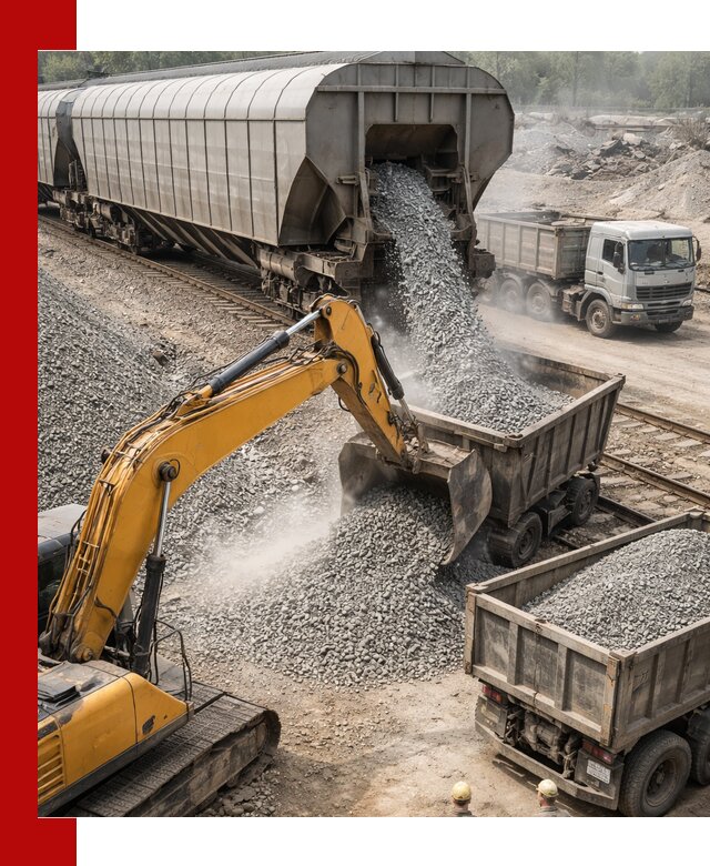 Доставка железнодорожного щебня в Ростове-на-Дону крупными партиями быстрого отгруза