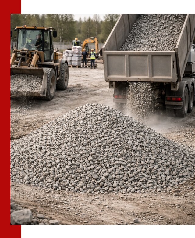 Вторичный щебень фракции 5-20 в Ростове-на-Дону — доставка и продажа крупнотоннажно