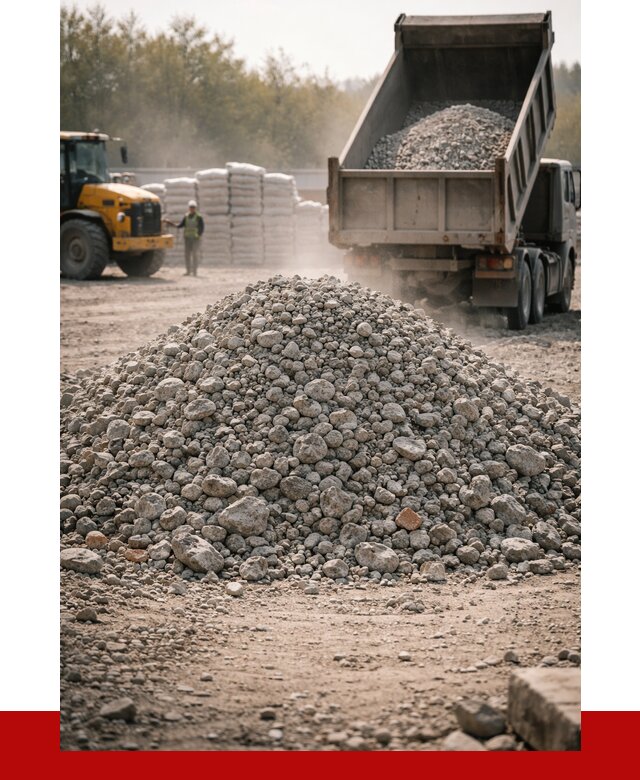 Вторичный щебень фракция 70-150 в Ростове-на-Дону от 1460 р. | ПРОНЕРУДРст