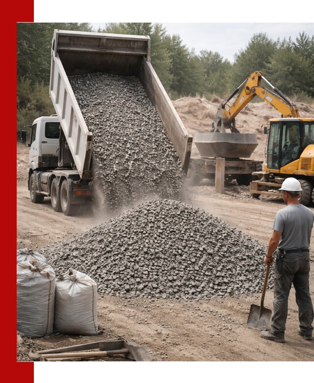 Доставка и продажа бетонного щебня в Ростове-на-Дону