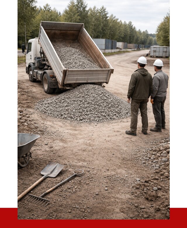 Бетонный щебень фракция 5-20 в Ростове-на-Дону от 3337 р., ПРОНЕРУДРст