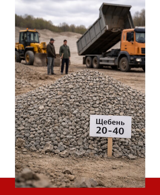 Бетонный щебень фракция 20-40 в Ростове-на-Дону от 2555 р. | ПРОНЕРУДРст