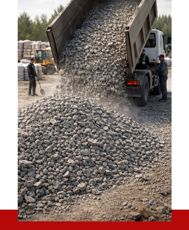 Бетонный щебень фракция 40-70 в Ростове-на-Дону от 1877 р. ПРОНЕРУДРст