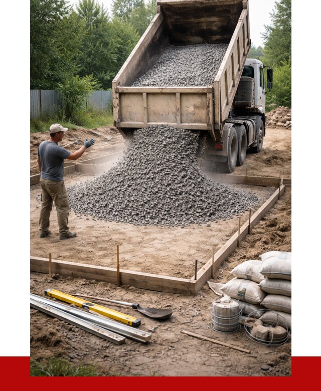 Купить щебень для фундамента в Ростове-на-Дону от 4693 р. | ПРОНЕРУДРст