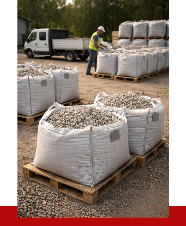 Щебень в мешках с доставкой в Ростове-на-Дону от 4380 р. | ПРОНЕРУДРст