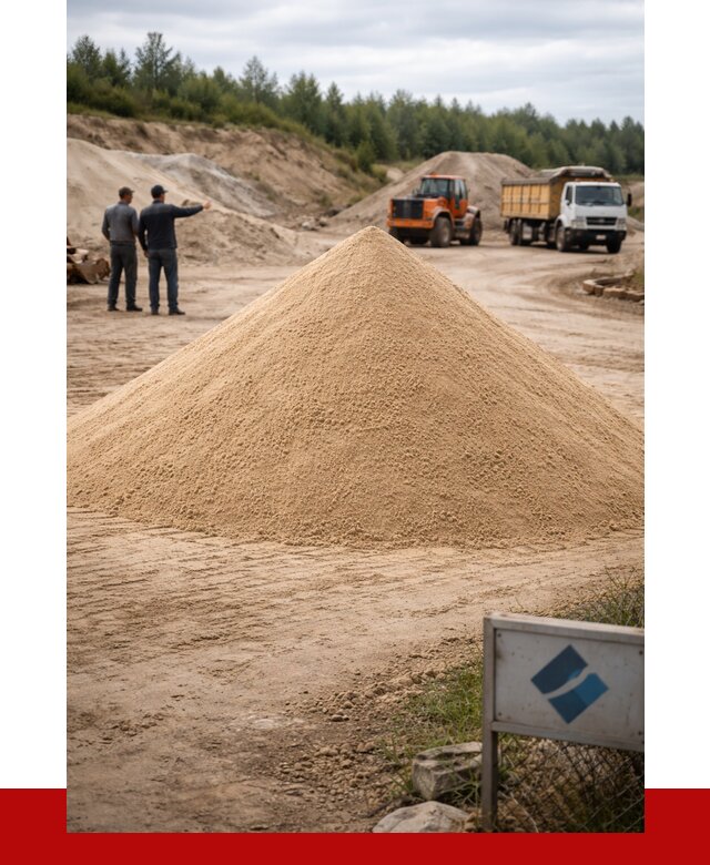 Карьерный песок навалом в Ростове-на-Дону от 1877 р. | ПРОНЕРУДРст