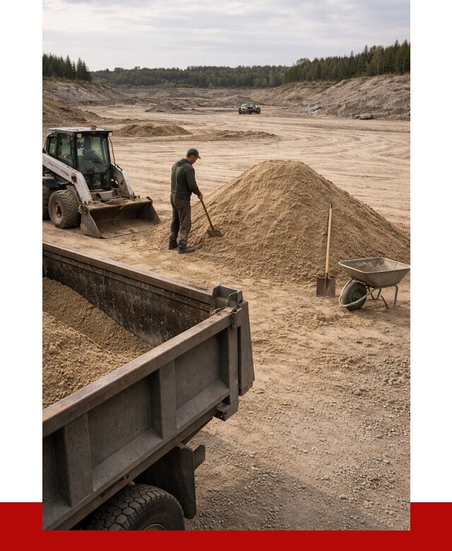 Карьерный песок среднезернистый в Ростове-на-Дону, от 2294 р. ПРОНЕРУДРст