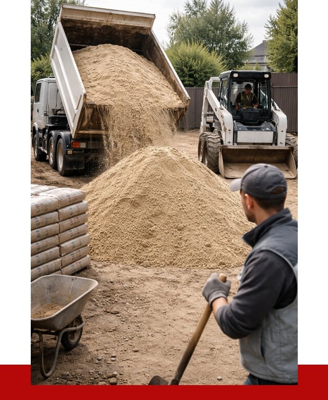 Мытый речной песок с доставкой в Ростове-на-Дону от 1512 р. | ПРОНЕРУДРст
