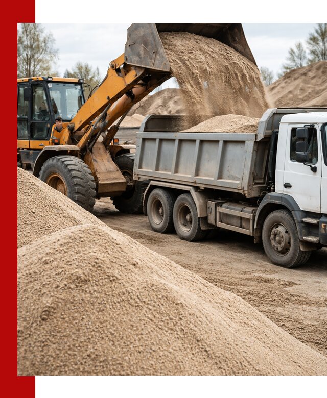 Доставка сеяного песка в Ростове-на-Дону оптом и в розницу