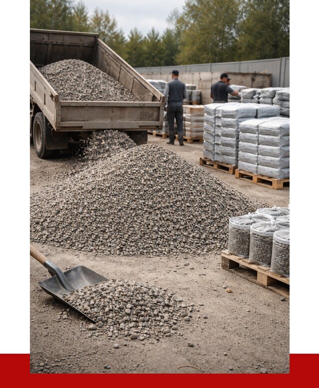 Гравий фракция 5-20 в Ростове-на-Дону купить от 2399 р. ПРОНЕРУДРст