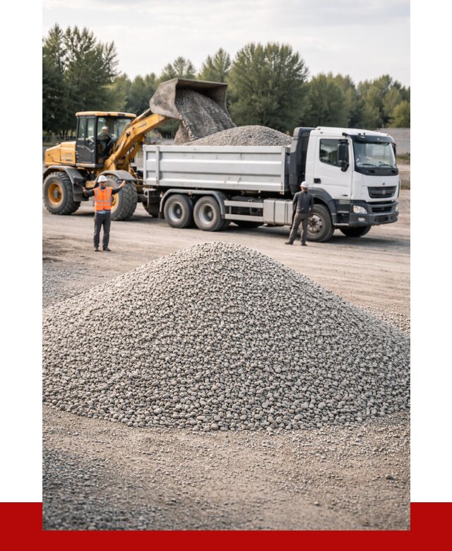 Купить мытый гравий в Ростове-на-Дону от 3650 р, доставка ПРОНЕРУДРст