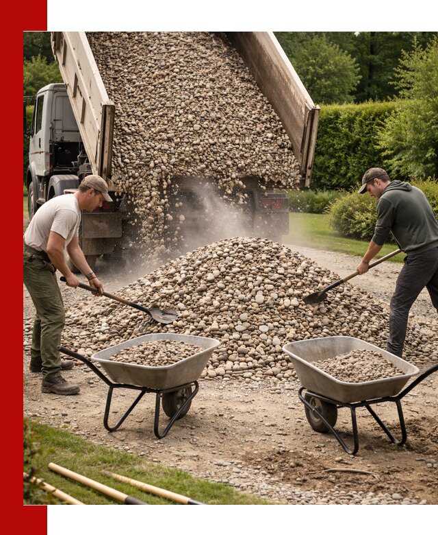 Доставка и продажа декоративной гальки в Ростове-на-Дону