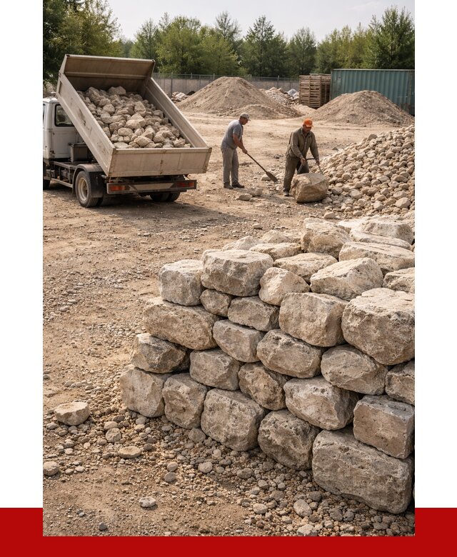 Бутовый камень известняковый в Ростове-на-Дону от 4380 р. | ПРОНЕРУДРст