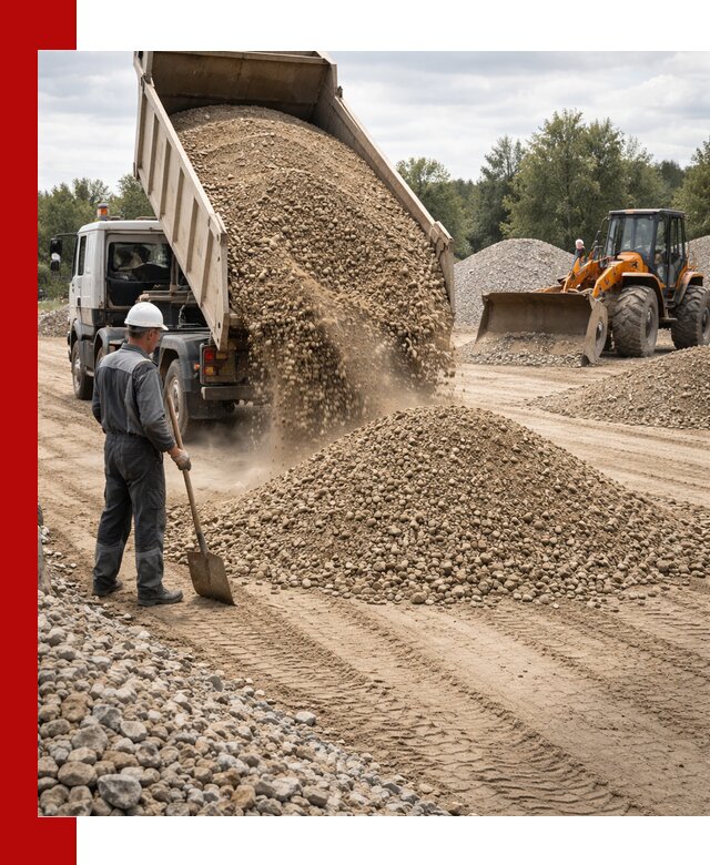 Доставка щпс С3 в Ростове-на-Дону самосвалами и бортовыми грузовиками