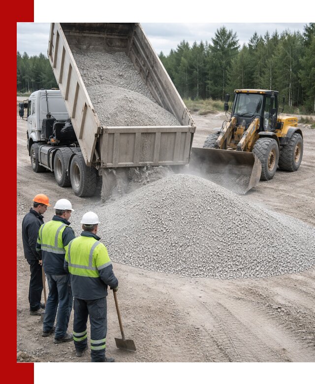 Известняковый отсев 0-5 доставка в Ростове-на-Дону быстро и выгодно