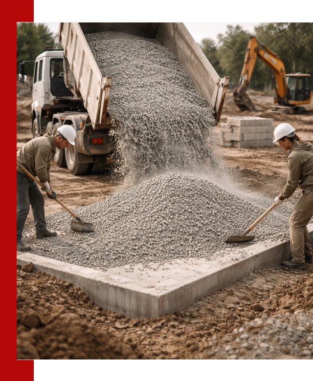 Доставка и продажа отсева для бетона в Ростове-на-Дону