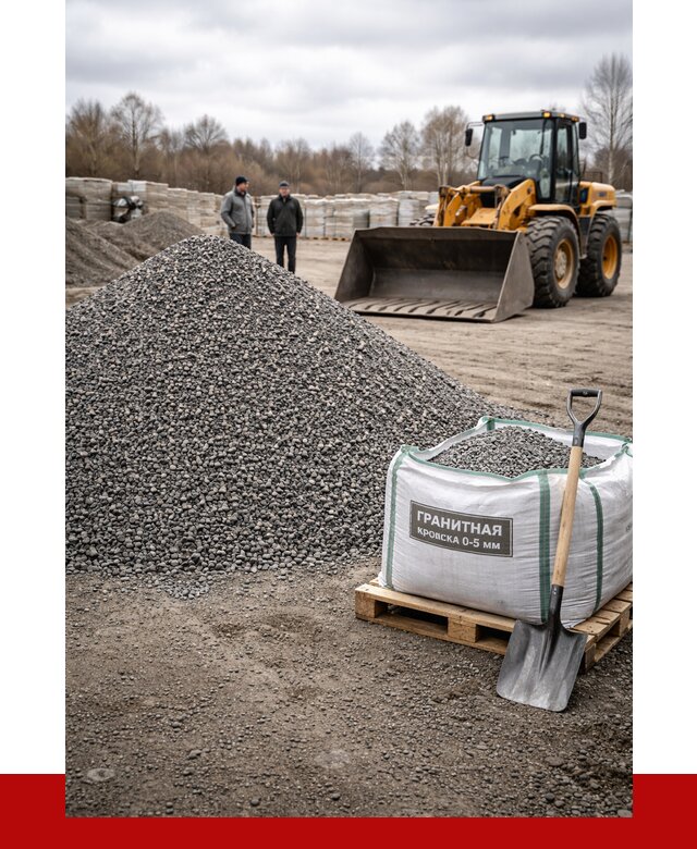 Купить гранитную крошку в Ростове-на-Дону от 5006 р. с доставкой | ПРОНЕРУДРст