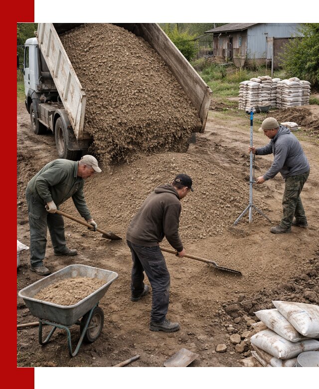 Керамзитовый песок с доставкой в Ростове-на-Дону оптом и в розницу