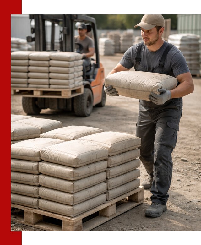 Доставка цемента в мешках оптом и в розницу в Ростове-на-Дону