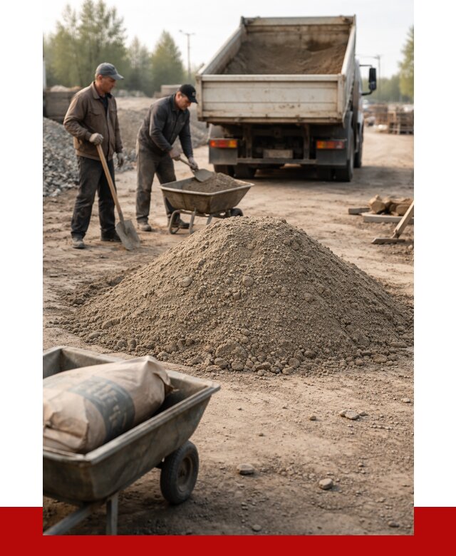 Цементно-песчаная смесь М150 в Ростове-на-Дону от 4902 р. | ПРОНЕРУДРст