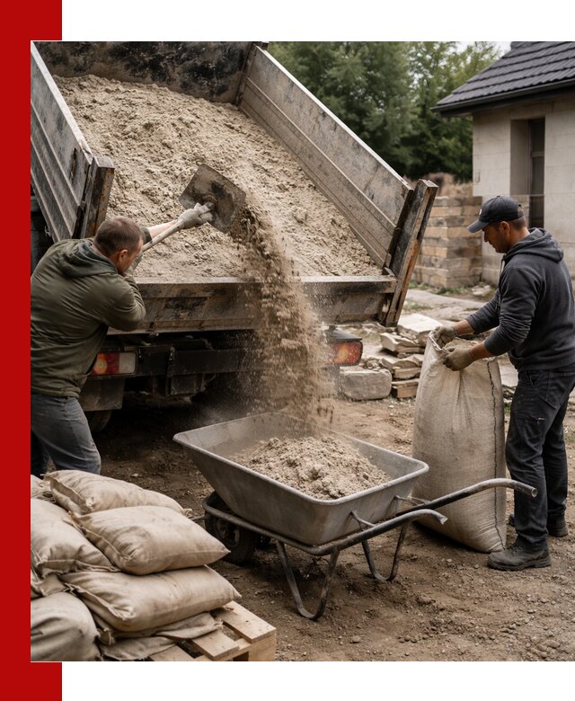 Качественная сухая смесь для кладки с доставкой в Ростове-на-Дону