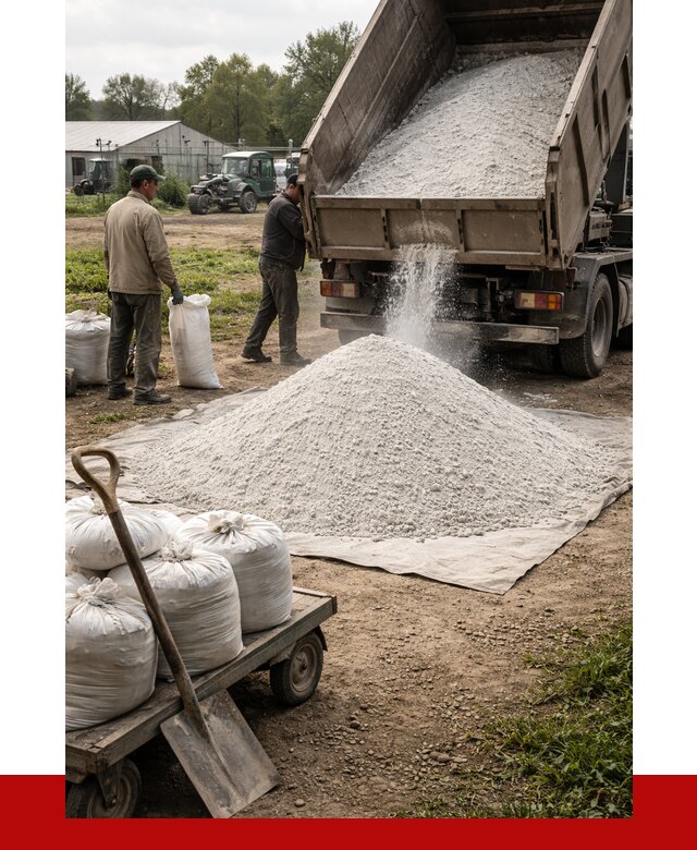 Купить известняковая мука в Ростове-на-Дону от 4380 р. за куб | ПРОНЕРУДРст
