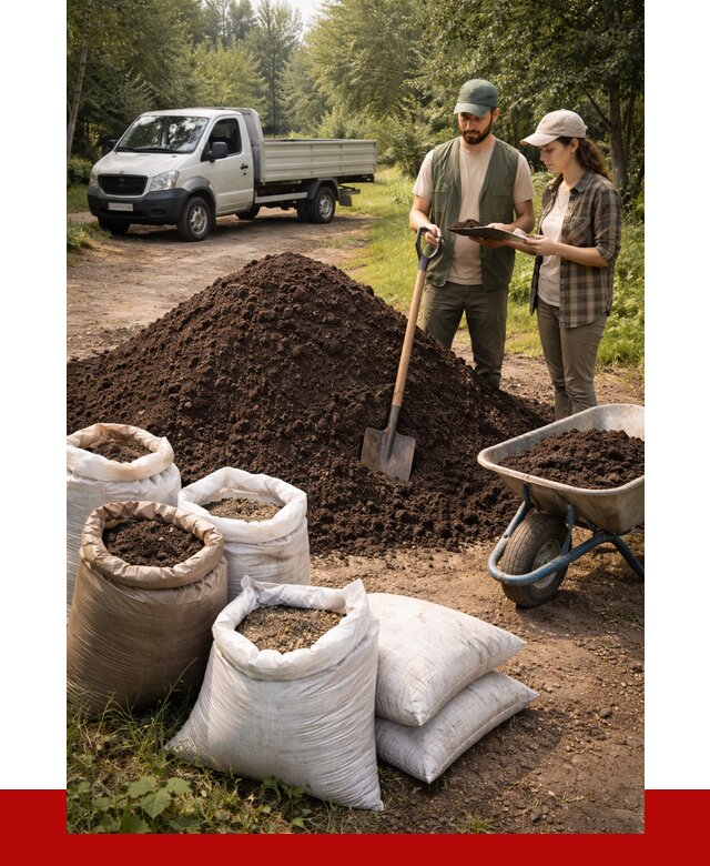 Купить грунт с доставкой в Ростове-на-Дону от 4693 р. за м3 | ПРОНЕРУДРст