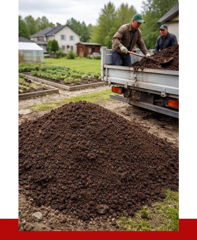 Плодородный грунт в Ростове-на-Дону с доставкой от 4380 р. | ПРОНЕРУДРст