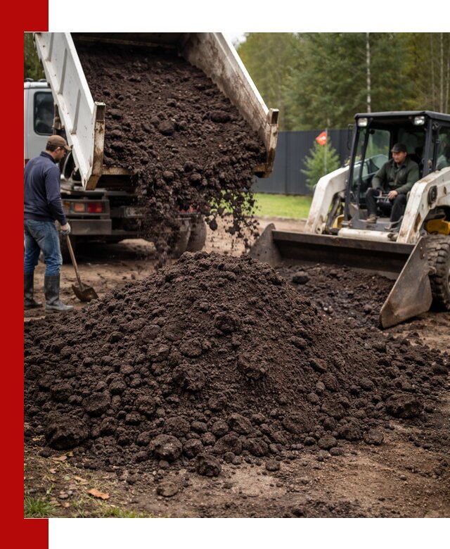 Плодородный грунт с доставкой в Ростове-на-Дону для садов и огородов
