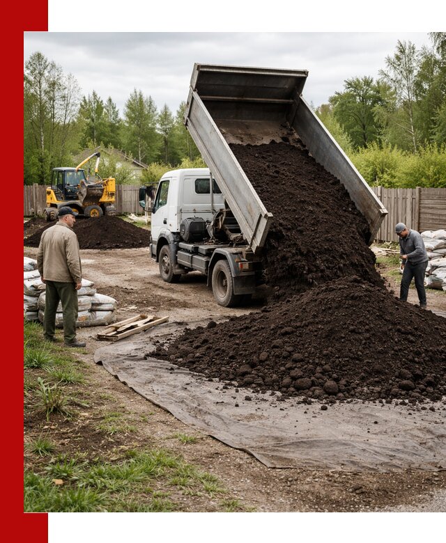 Доставка качественного почвогрунта в Ростове-на-Дону оптом и в розницу