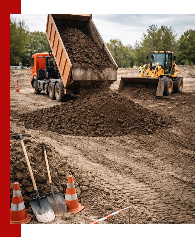Поставка и доставка планировочного грунта в Ростове-на-Дону