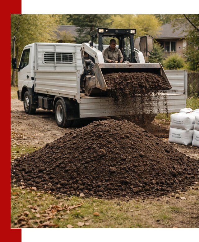 Доставка садовой земли в больших объёмах в Ростове-на-Дону