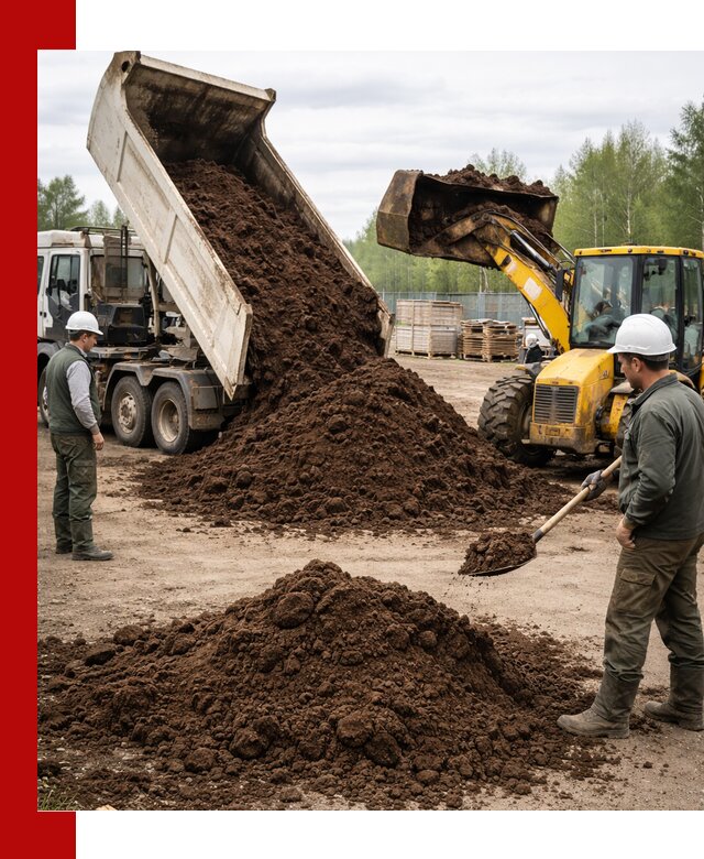 Доставка торфа оптом и в мешках в Ростове-на-Дону