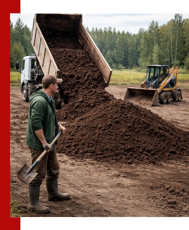 Купить верховой торф с доставкой в Ростове-на-Дону для садоводства и растений